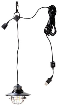 Barebones Edison Pendant Light USB -Camping Soldes barebones edison pendant light usb antique bronze antique bronze 1