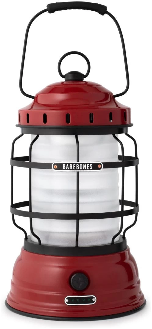 Barebones Forest Lantern Red 1 Barebones Forest Lantern Red