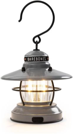 Barebones Mini Edison Lantern 22 Barebones Mini Edison Lantern -Camping Soldes barebones mini edison lantern grey grey 1