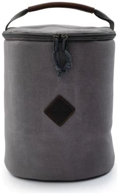 Barebones Zippered Storage Bag Grey