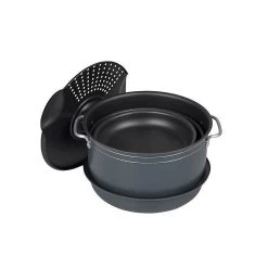 Bo-Camp Cookware Set 7 Pieces Anthracite 23 Bo-Camp Cookware Set 7 Pieces Anthracite -Camping Soldes bo camp cookware set 7 pieces 6