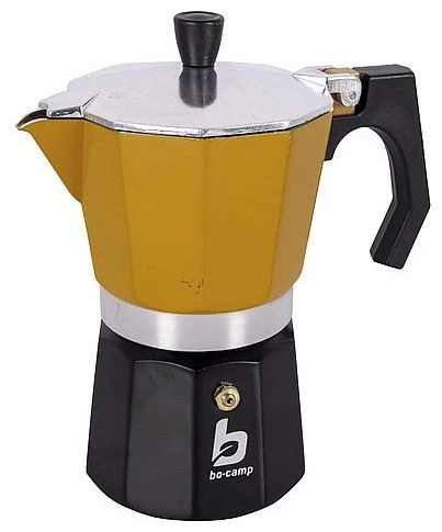 Bo-Camp Hudson Percolator 6-Cups Yellow-Black 1 Bo-Camp Hudson Percolator 6-Cups Yellow-Black