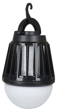 Bo-Camp Insectenlamp - Atom - Waterproof Black -Camping Soldes bo camp insectenlamp atom waterproof black 1