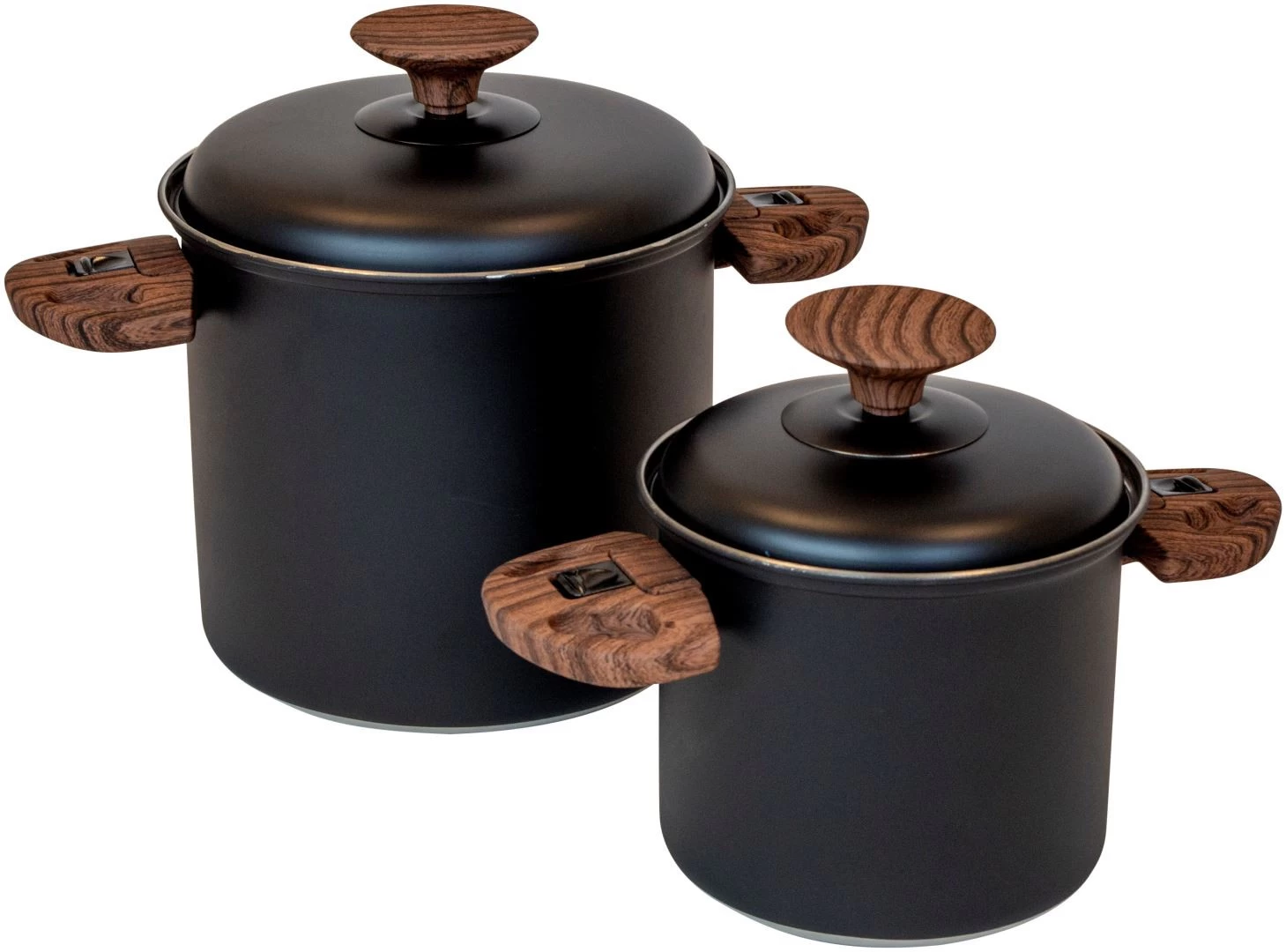Bo-Camp Set De Cuisson Hading Compact 2 Black-Brown 1 Bo-Camp Set De Cuisson Hading Compact 2 Black-Brown