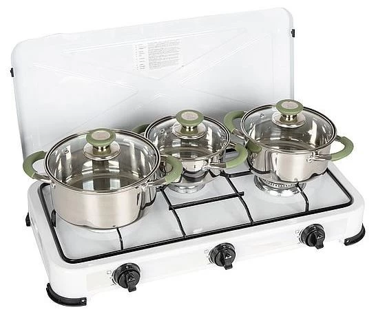Bo-Camp Sets De Cuisson Elan 1 Plus En 3 Parties Acier Inoxydable Silver 3 Bo-Camp Sets De Cuisson Elan 1 Plus En 3 Parties Acier Inoxydable Silver – Image 3