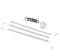 Bo-Camp Slim Tube Dimbaar 3 Parties 22W Silver 12 Bo-Camp Slim Tube Dimbaar 3 Parties 22W Silver -Camping Soldes bo camp slim tube dimbaar 3 delig 22w silver 3
