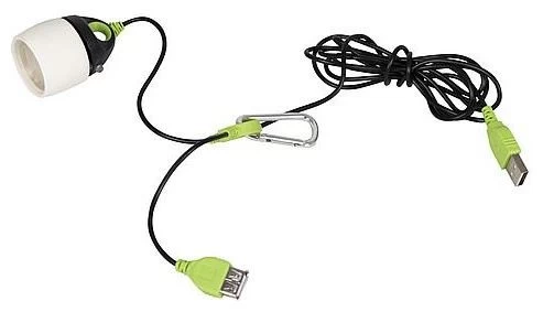 Bo-Camp Lampe De Tente - Vipe - Connectable Black-Green-White 1 Bo-Camp Lampe De Tente - Vipe - Connectable Black-Green-White