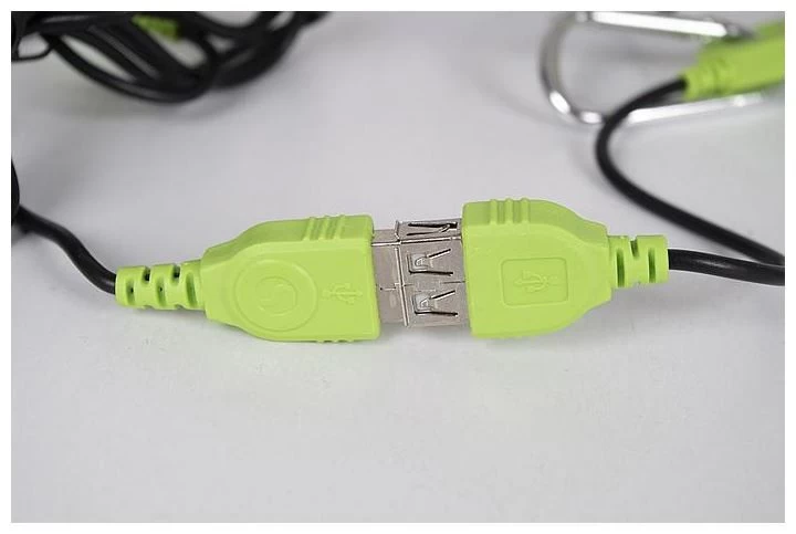 Bo-Camp Lampe De Tente - Vipe - Connectable Black-Green-White 5 Bo-Camp Lampe De Tente - Vipe - Connectable Black-Green-White – Image 5