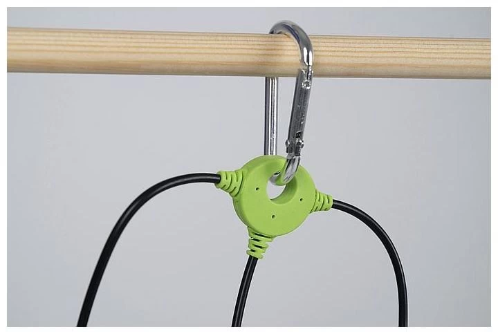 Bo-Camp Lampe De Tente - Vipe - Connectable Black-Green-White 7 Bo-Camp Lampe De Tente - Vipe - Connectable Black-Green-White – Image 7