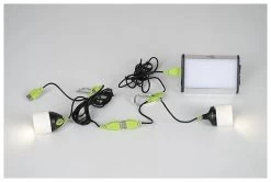 Bo-Camp Lampe De Tente - Vipe - Connectable Black-Green-White 17 Bo-Camp Lampe De Tente - Vipe - Connectable Black-Green-White -Camping Soldes bo camp tentlamp vipe koppelbaar black green white 6