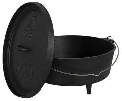 Bo-Camp - Urban Outdoor Dutch Oven 6QT Black -Camping Soldes bo camp urban outdoor dutch oven 6qt 2