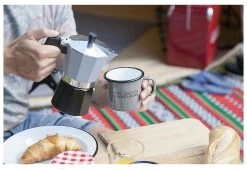 Bo-Camp - Urban Outdoor Percolator Espresso 6-Cups Grey-Black -Camping Soldes bo camp urban outdoor percolator espresso 6 cups grey black 4