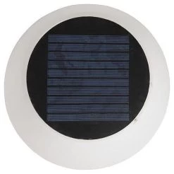 Bo-Camp - Urban Outdoor Solar Lampe De Table White-Black -Camping Soldes bo camp urban outdoor solar tafellamp white black 2