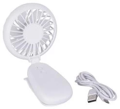 Bo-Camp Ventilator Avec Klem Mini White