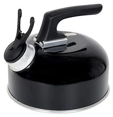 Bo-Camp Whistling Kettle Compact Black 1 Bo-Camp Whistling Kettle Compact Black