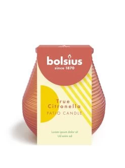 Bolsius PatioLight True Citronella Coral