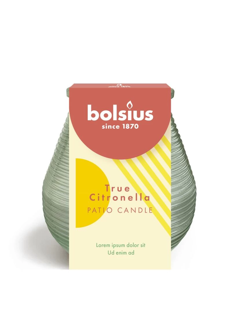 Bolsius PatioLight True Citronella Green 1 Bolsius PatioLight True Citronella Green