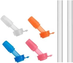 Camelbak Eddy+ Kids Bite Valve 4-pack & 2 Straws