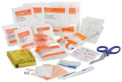 Care Plus First Aid Kit Emergency -Camping Soldes care plus first aid kit emergency 1