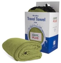 Care Plus Travel Towel Microfibre Large -Camping Soldes care plus travel towel microfibre large pesto 75x150 cm pesto 0