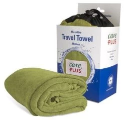 Care Plus Travel Towel Microfibre Medium -Camping Soldes care plus travel towel microfibre medium pesto 60x120 cm pesto 0