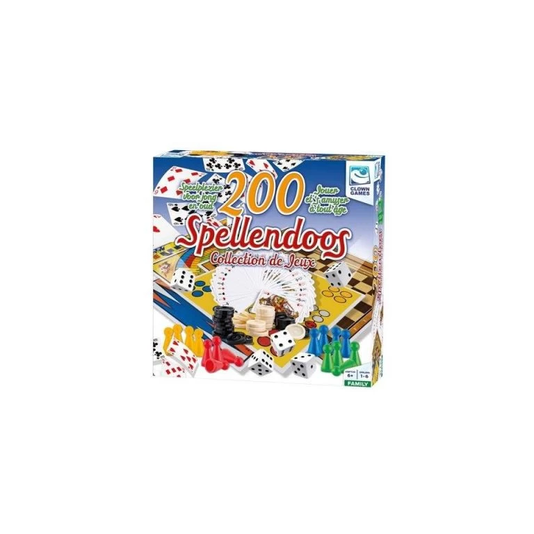 Clown Spellendoos 200dlg 1 Clown Spellendoos 200dlg