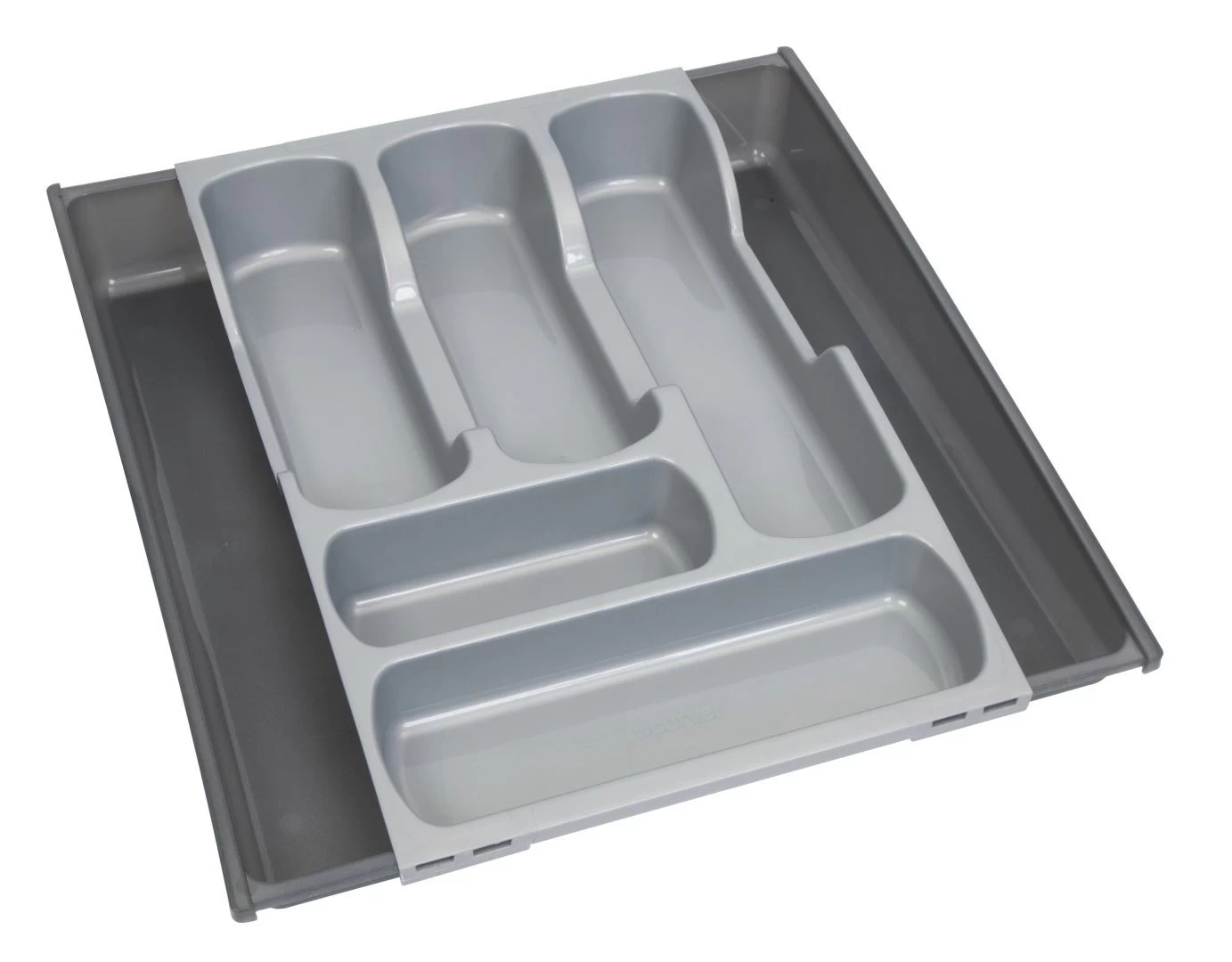 Curver Plateau à Couverts 5-vaks Extensible Grey 1 Curver Plateau à Couverts 5-vaks Extensible Grey