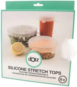 Dotz Silicone Vershouddeksels Set De 6
