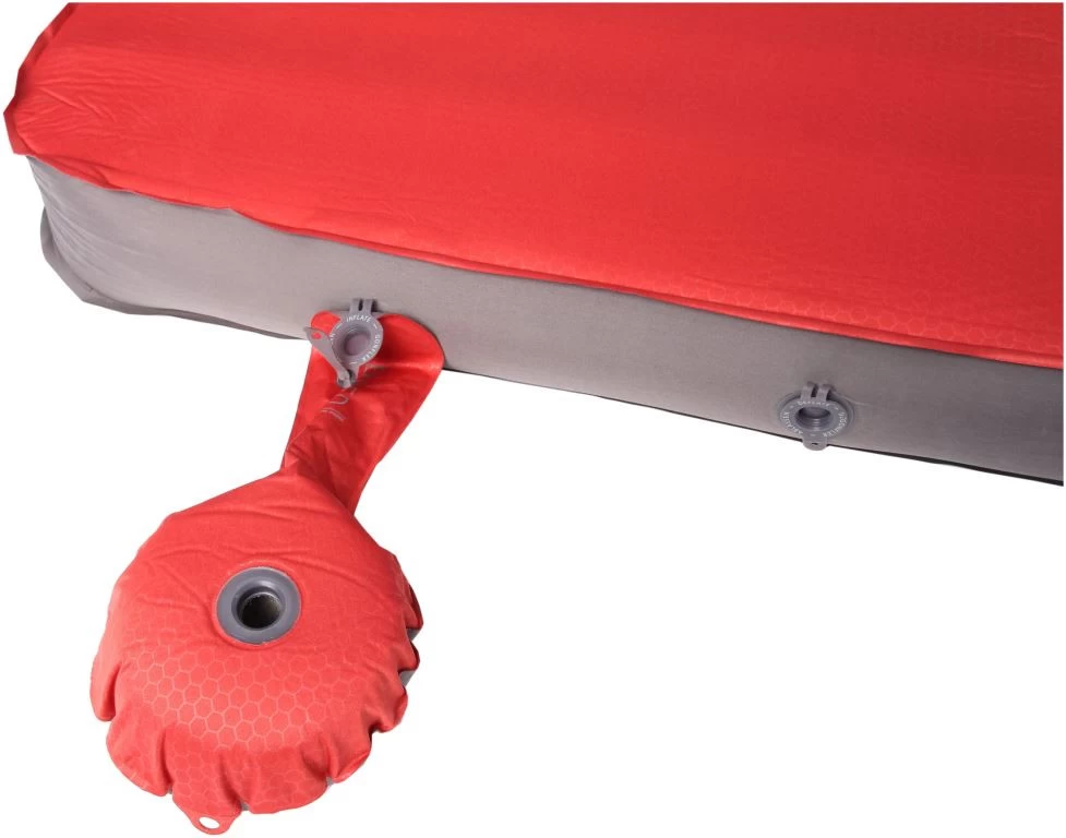 Exped MegaMat Duo 10 LW+ Incl Pump Ruby Red 5 Exped MegaMat Duo 10 LW+ Incl Pump Ruby Red – Image 5