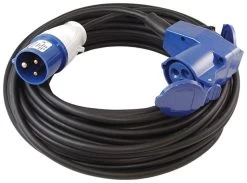 Gimeg CEE Verlengkabel Perpendiculaire Avec Stopcontact 20 M