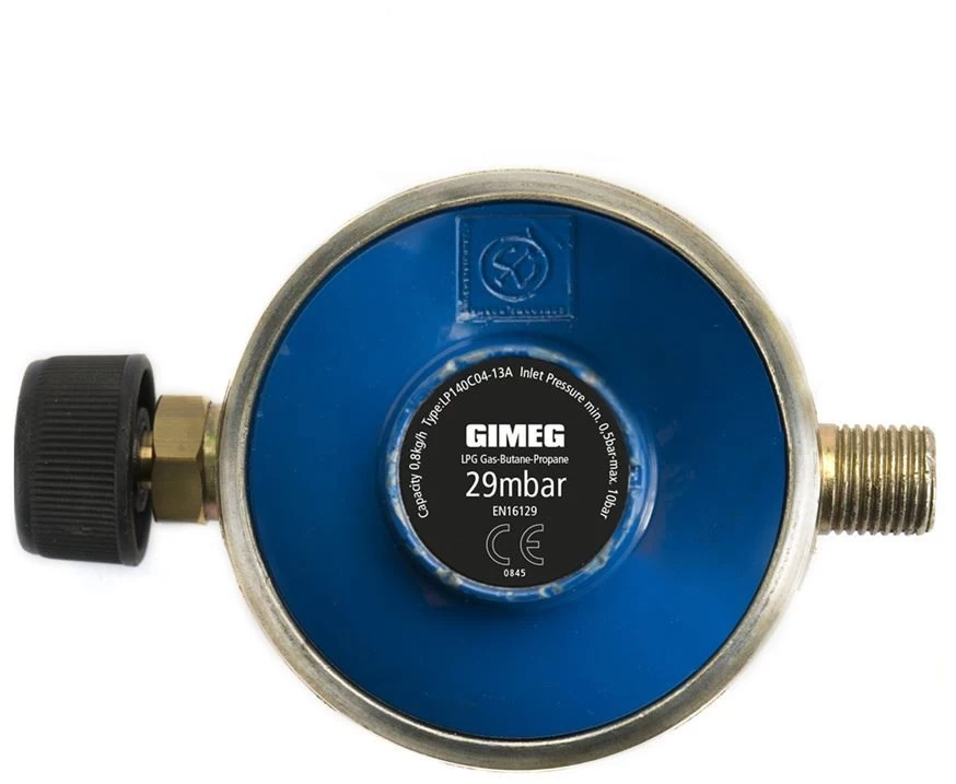 Gimeg Régulateur De Pression Campingaz 29Mbar 1/4 Inch Gauche 1 Gimeg Régulateur De Pression Campingaz 29Mbar 1/4 Inch Gauche