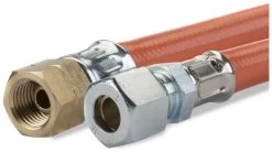 Gimeg PVC Tuyau De Gaz 1/4 Inch Gauche X 8/10 Mm 60 Cm