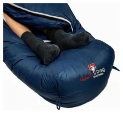 Grüezi Bag / Gruezi Bag Biopod DownWool Ice 200 Night Blue -Camping Soldes gruezi bag gruezi bag biopod downwool ice 200 night blue 7