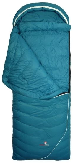 Grüezi Bag / Gruezi Bag Biopod DownWool Subzero Comfort -Camping Soldes gruezi bag gruezi bag biopod downwool subzero comfort autumn blue left zip autumn blue 1