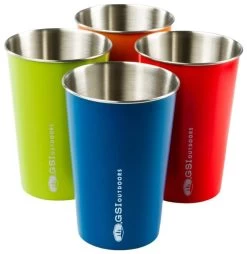 GSI Glacier Stainless Pint Set (4pcs)