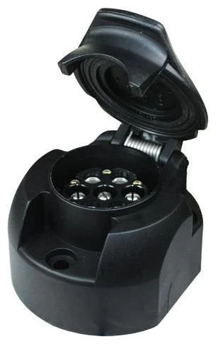 Haba Prise De Courant 13 Broches West 7+6 Avec Phare Antibrouillard Arrêt 1 Haba Prise De Courant 13 Broches West 7+6 Avec Phare Antibrouillard Arrêt