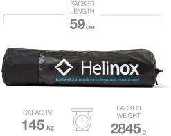 Helinox High Cot One Long 8 Helinox High Cot One Long -Camping Soldes helinox high cot one long black cyan blue 1 1