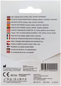 Katadyn Bee-Patch Pleister Tegen Insectengif Yellow -Camping Soldes katadyn bee patch pleister tegen insectengif yellow 1