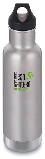 Klean Kanteen Insulated Classic 20oz Avec Loop Cap