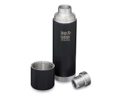Klean Kanteen TK Pro Insuated Stainless Steel Cup Et Cap -Camping Soldes klean kanteen tk pro insuated stainless steel cup and cap shale black 1