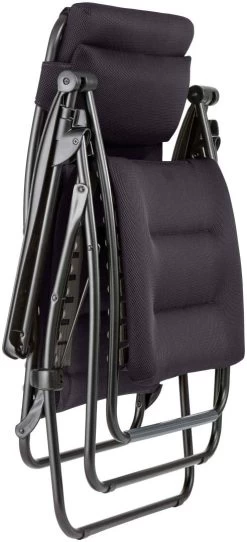 Lafuma RSX Clip AirComfort 7 Lafuma RSX Clip AirComfort -Camping Soldes lafuma rsx clip aircomfort acier frame black acier frame black 1