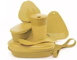 Light My Fire Mealkit Bio -Camping Soldes light my fire mealkit bio musty yellow musty yellow 0