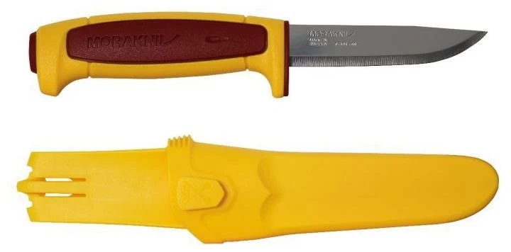 Morakniv Basic 546 2023 Edition Geel/ Rood 1 Morakniv Basic 546 2023 Edition Geel/ Rood