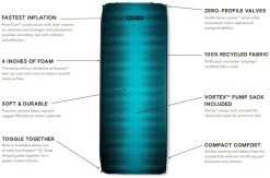 Nemo Roamer XL Wide 2021 -Camping Soldes nemo roamer xl wide 2021 lagoon extra wide extra long lagoon 3