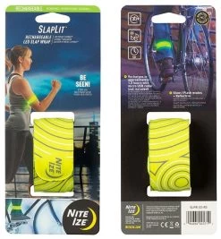 Nite Ize SlapLit Rechargeable Neon Yellow Bracelet Neon Yellow