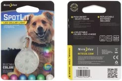 Nite Ize SpotLit Led Collar Light Disco -Camping Soldes nite ize spotlit led collar light disco 1