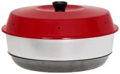 Omnia Oven Red-Silver
