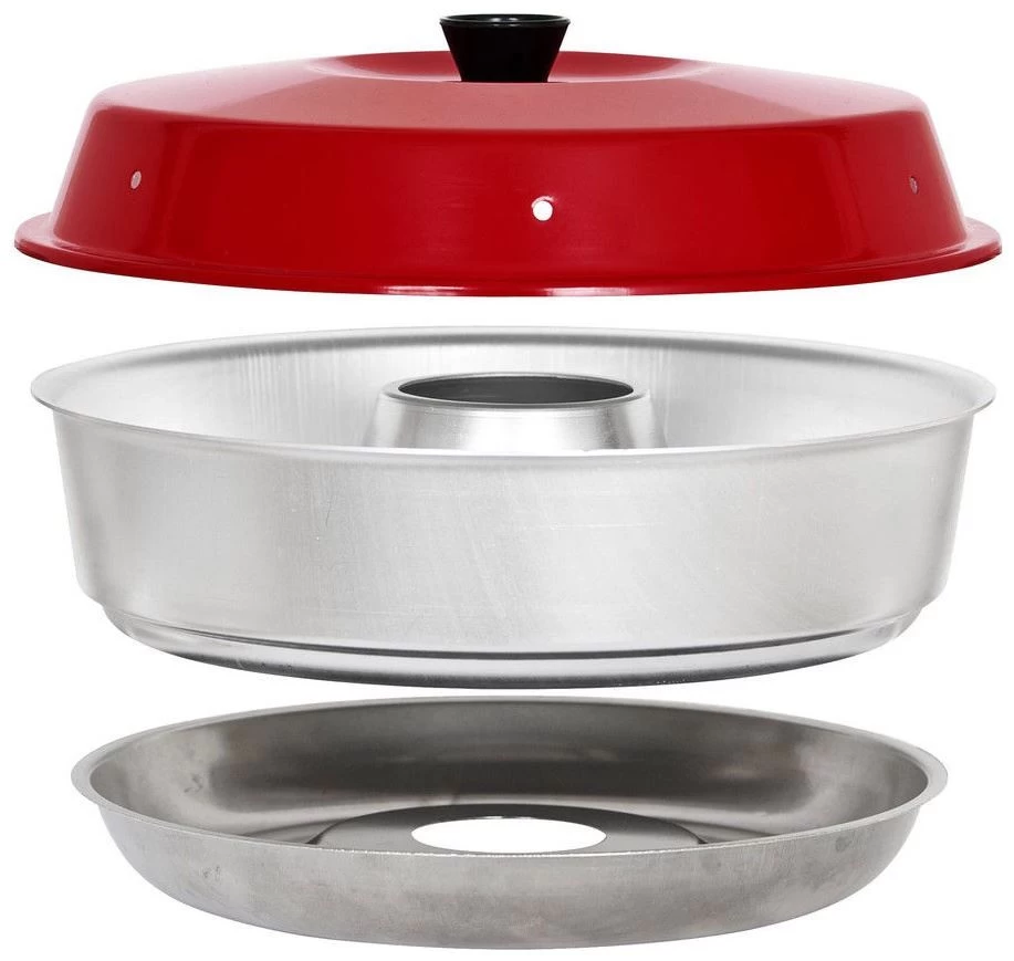 Omnia Oven Red-Silver 3 Omnia Oven Red-Silver – Image 3