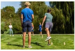 Outdoor Play Kubb Game -Camping Soldes outdoor play kubb game 2