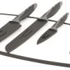 Outwell Caldas Knife Set W/Cutting Board Black